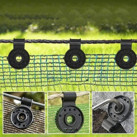 25pcs- Mulifunctional Sunshade Net Fixing Clip